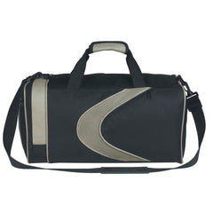 BAG - SPORTS DUFFEL - GRAY/BLACK