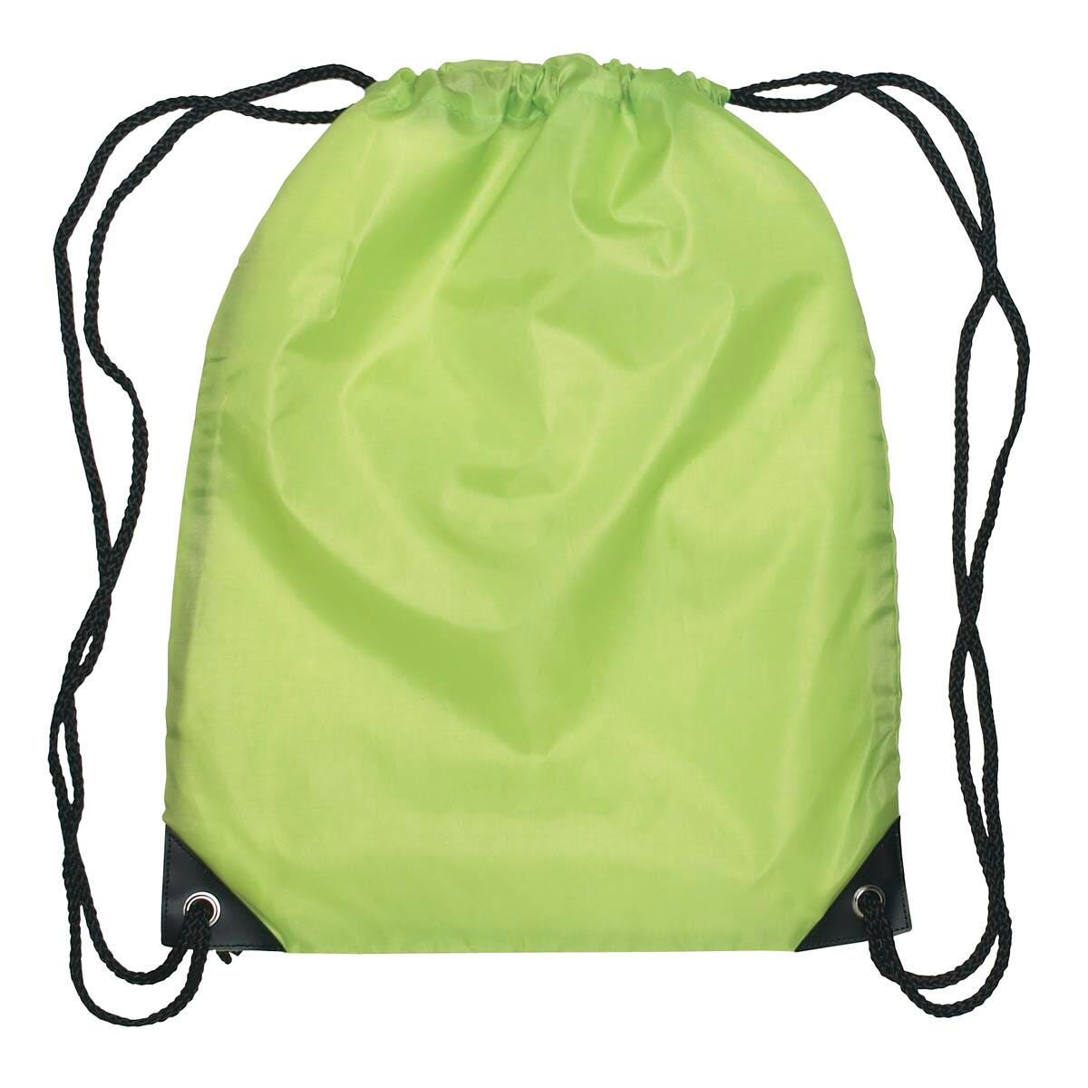 BACKPACK DRAWSTRING SPORTS LIME GREEN