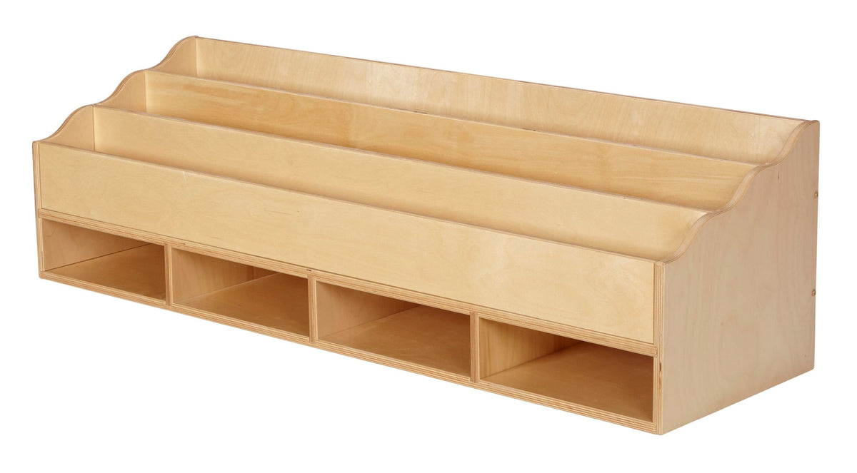 STACKER BOOK DISPLAY - 46-1/4 X 14-1/4 X 13-3/4 INCHES