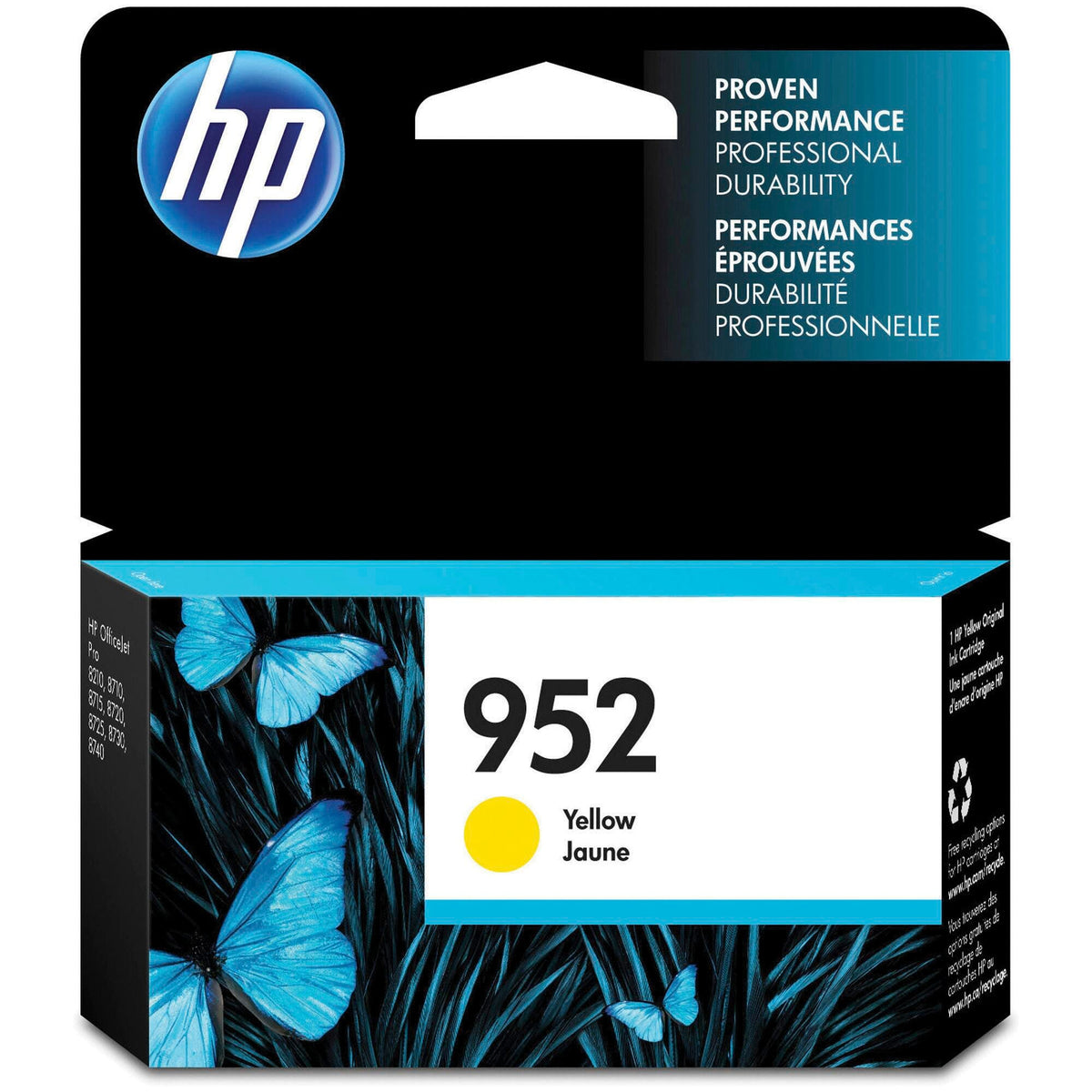 CARTRIDGE INK TONER HP HEWL0S55AN YELLOW