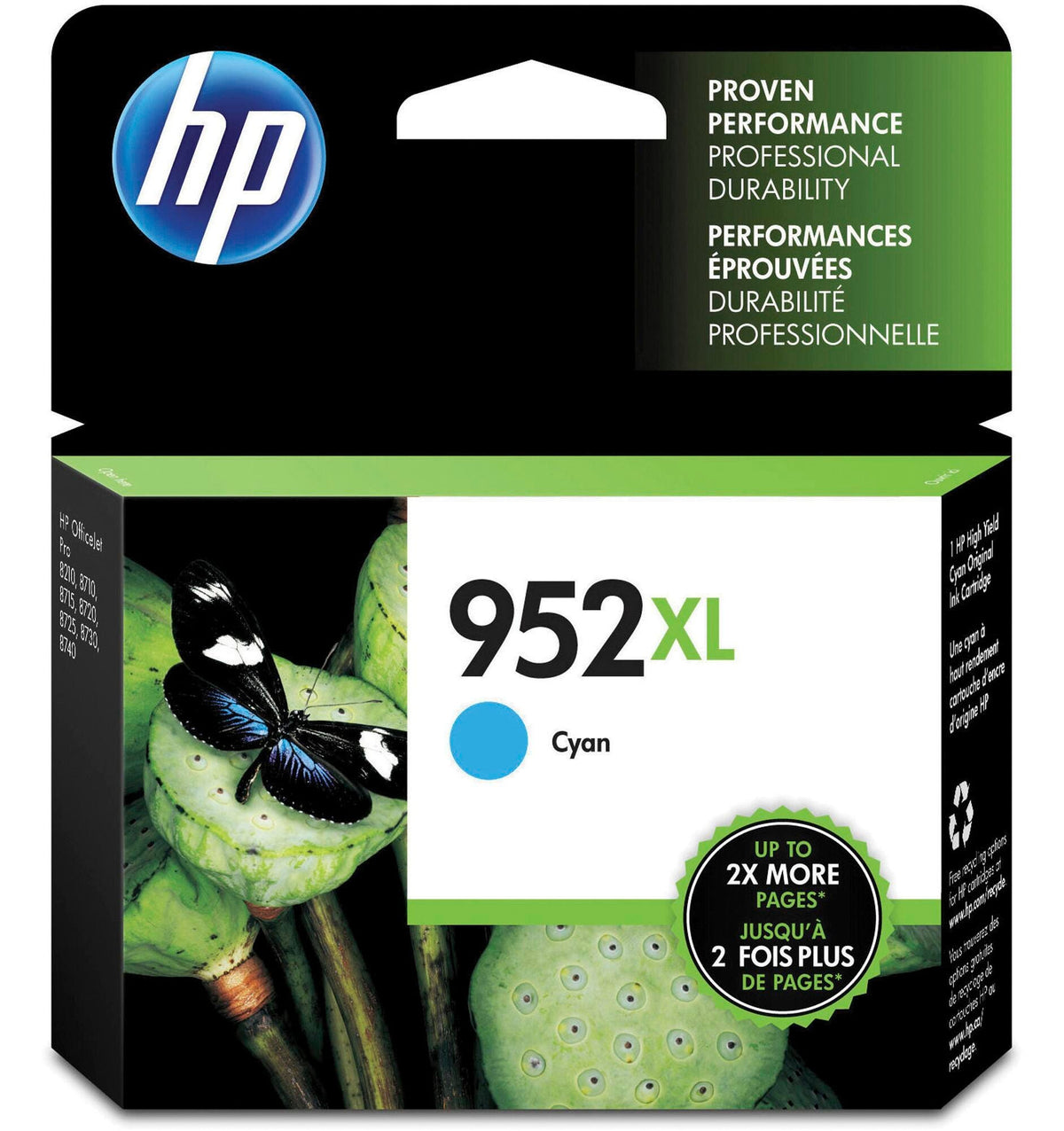 CARTRIDGE INK TONER HP HEWL0S61AN CYAN