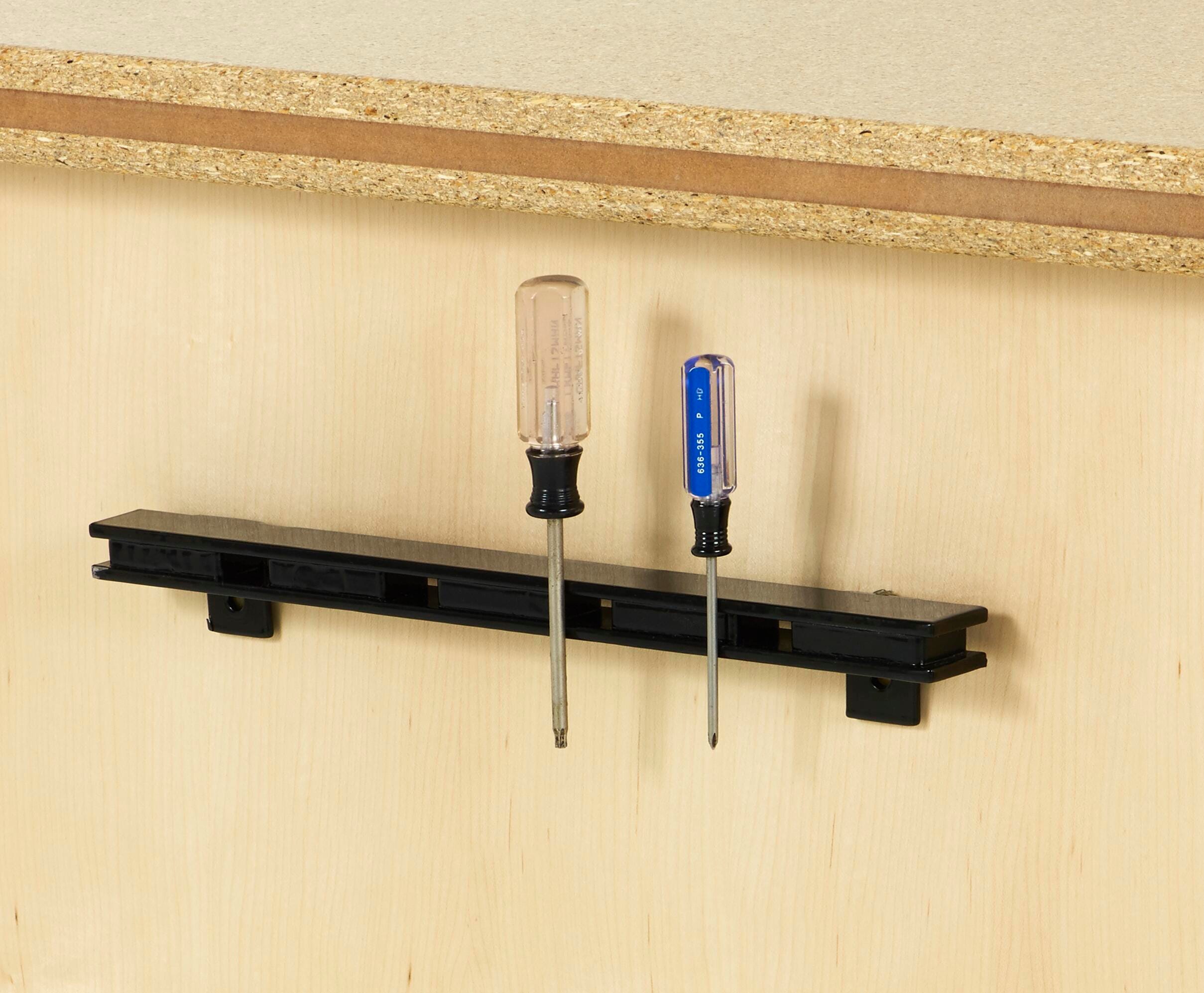 ACCESSORY - DIVERSIFIED SPACES - MAGNETIC TOOL HOLDER - 13 W X 1 D X 1 H IN - TWO SCREWS INCLUDED FOR MOUNTING
