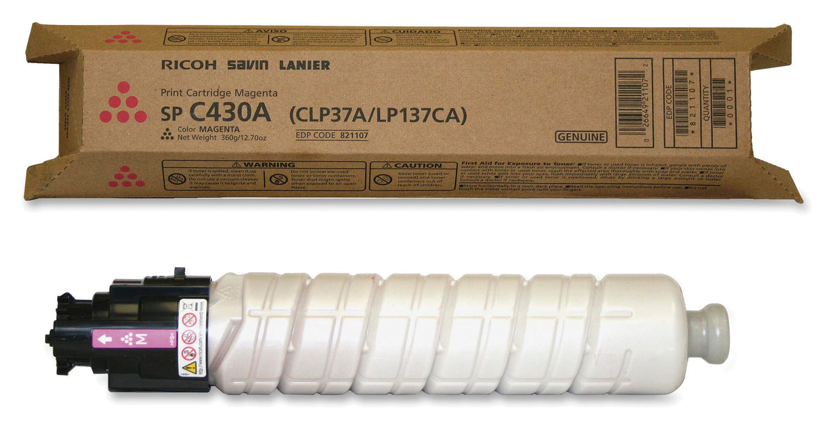 INK TONER CARTRIDGE RICOH RIC821107 MAGENTA