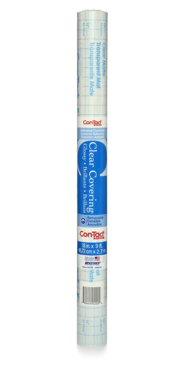 PAPER CON-TACT CLEAR GLOSSY 18INX9FT ROLL