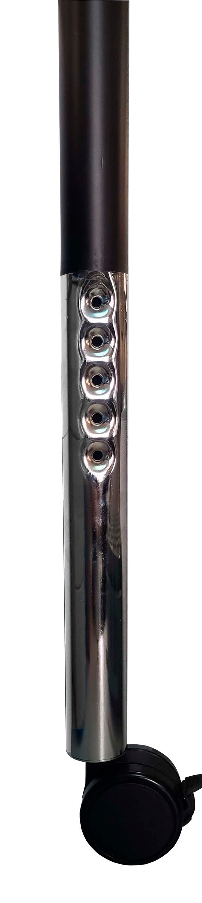 PART - CLASSROOM SELECT - APOLLO CHROME LEG INSERTS WITH CASTERS - SET OF 2