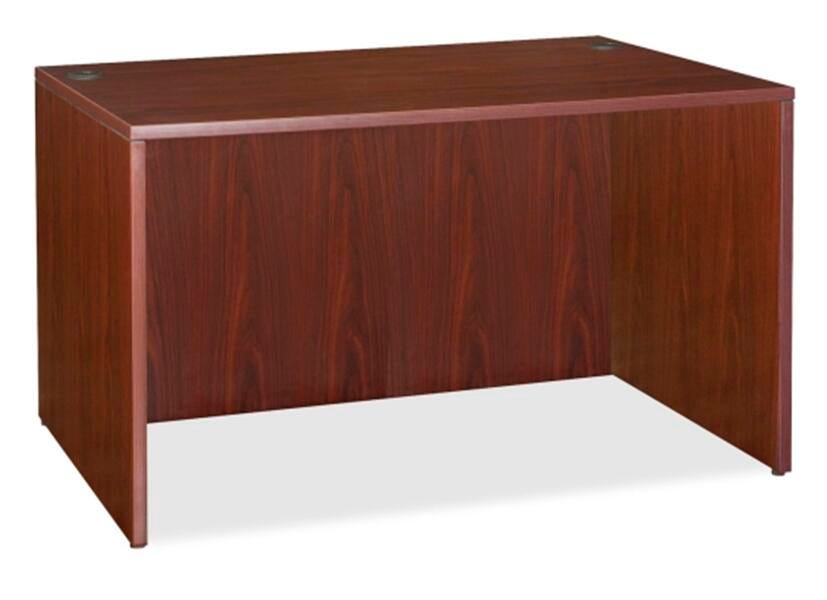 CLASSROOM SELECT - DESK SHELL RECTANGULAR MAHOGANY - LLR69375