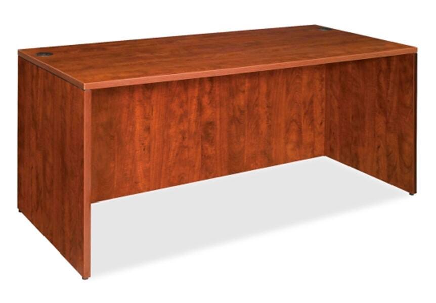 CLASSROOM SELECT - DESK SHELL RECTANGULAR CHERRY - LLR69411