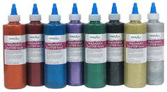GLUE GLITTER HANDY ART WASHABLE 8 OZ SET OF 8
