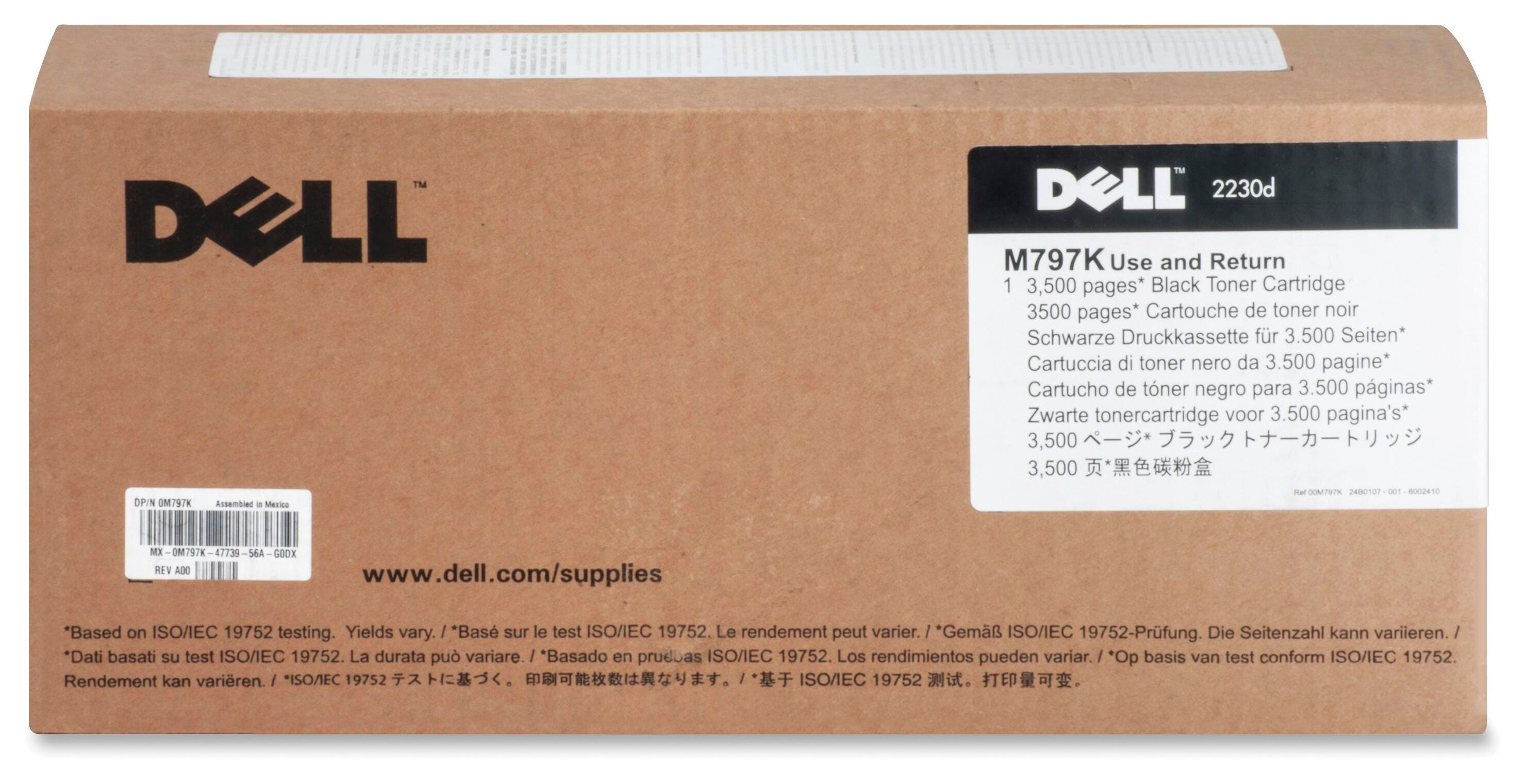 CARTRIDGE INK TONER DELL DLLM797K BLACK