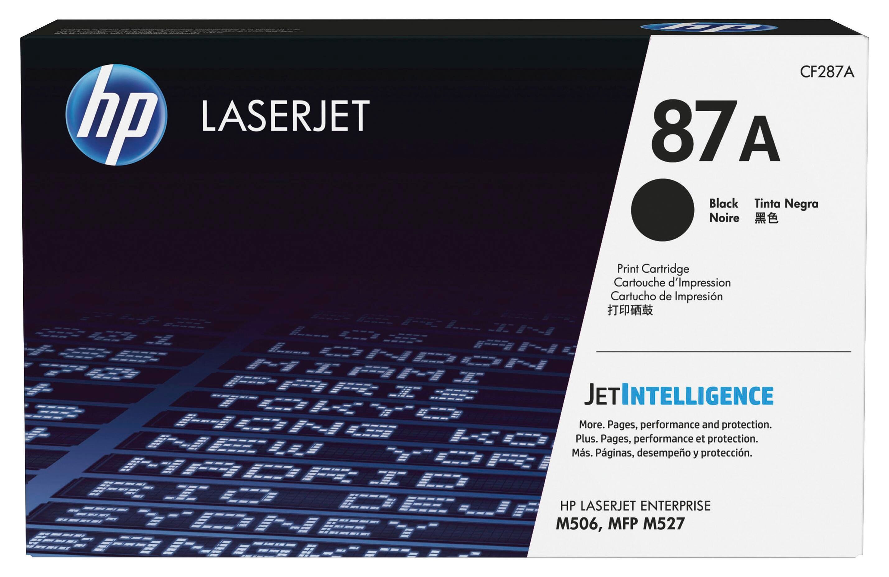 CARTRIDGE INK TONER HP HEWCF287A BLACK