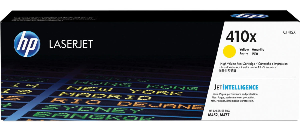 CARTRIDGE INK TONER HP HEWCF412X YELLOW