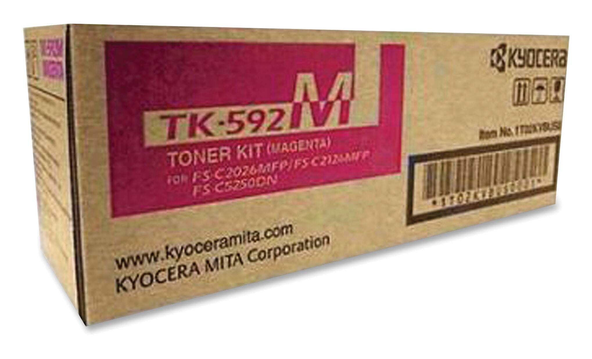 CARTRIDGE INK TONER KYOCERA KYOTK592M MAGENTA