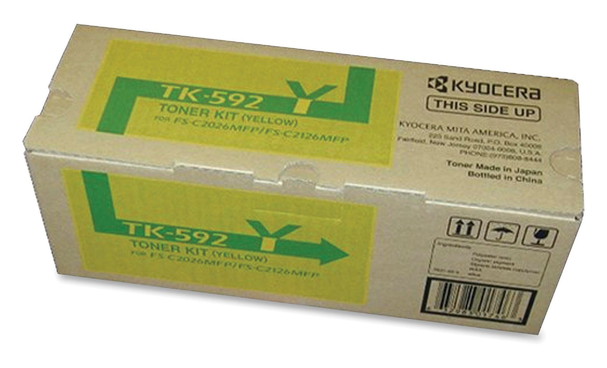CARTRIDGE INK TONER KYOCERA KYOTK592Y YELLOW