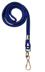 LANYARD STANDARD SWIVEL HK BLUE 1/EA