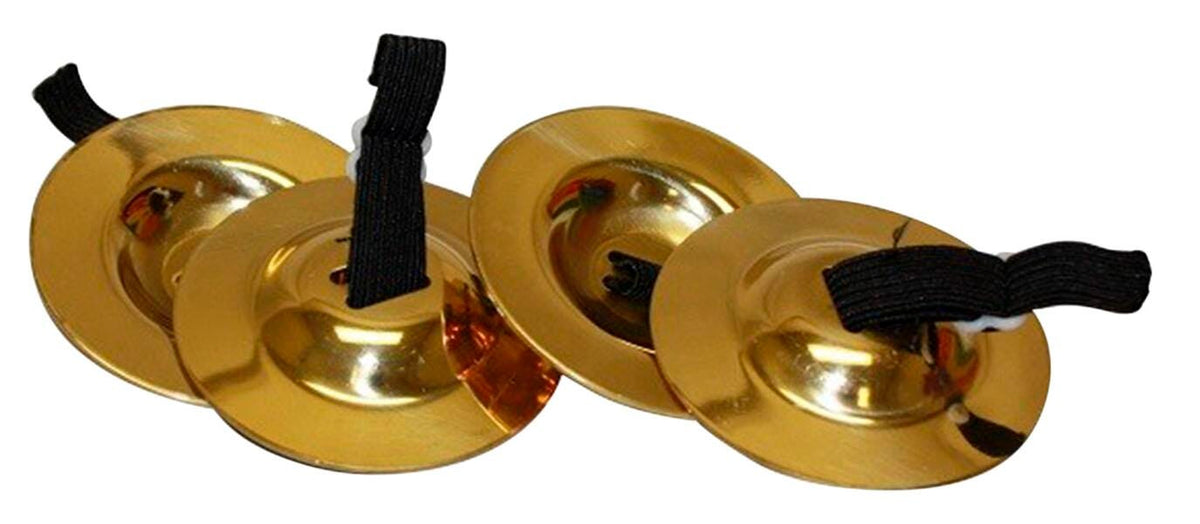 MUSICAL INSTRUMENT - FINGER CYMBALS- SET OF 4