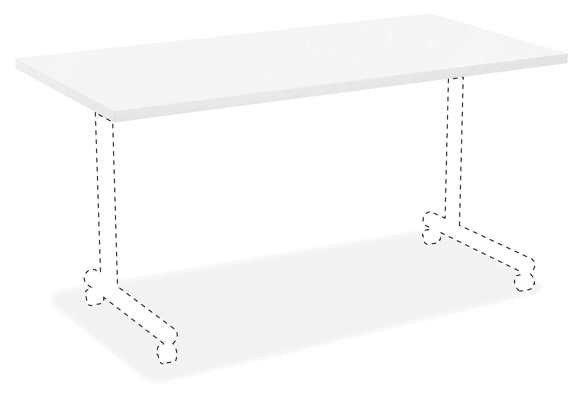 TABLETOP 24INX72IN  WHITE - LLR99862