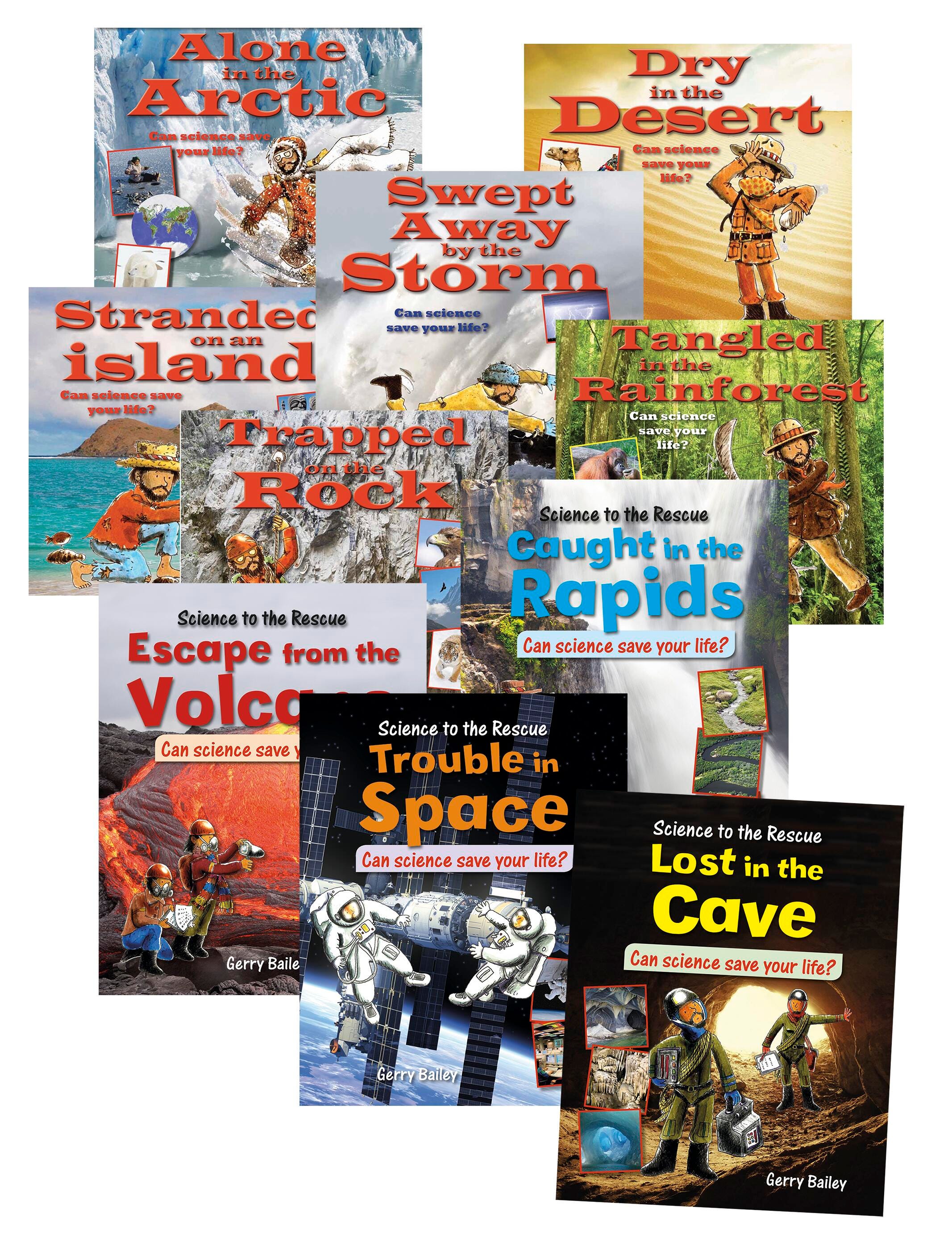 BOOK SCIENCE TO THE RESCUE SET OF 10