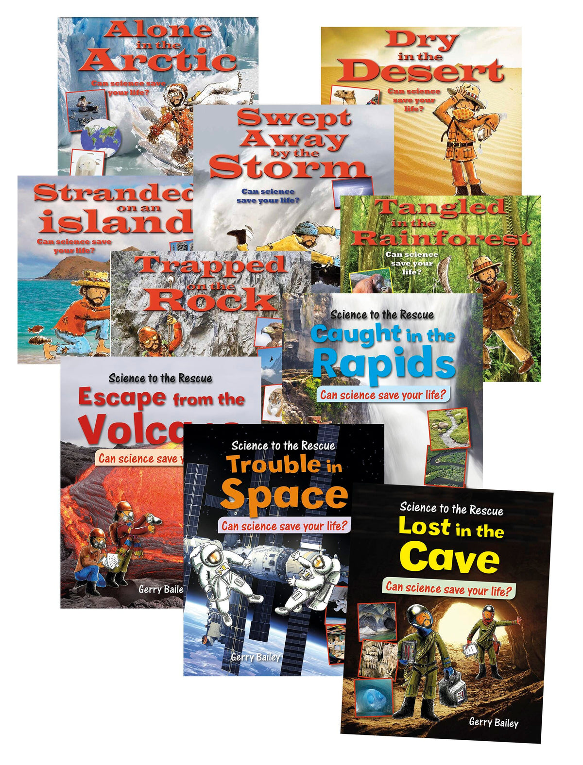 BOOK SCIENCE TO THE RESCUE SET OF 10