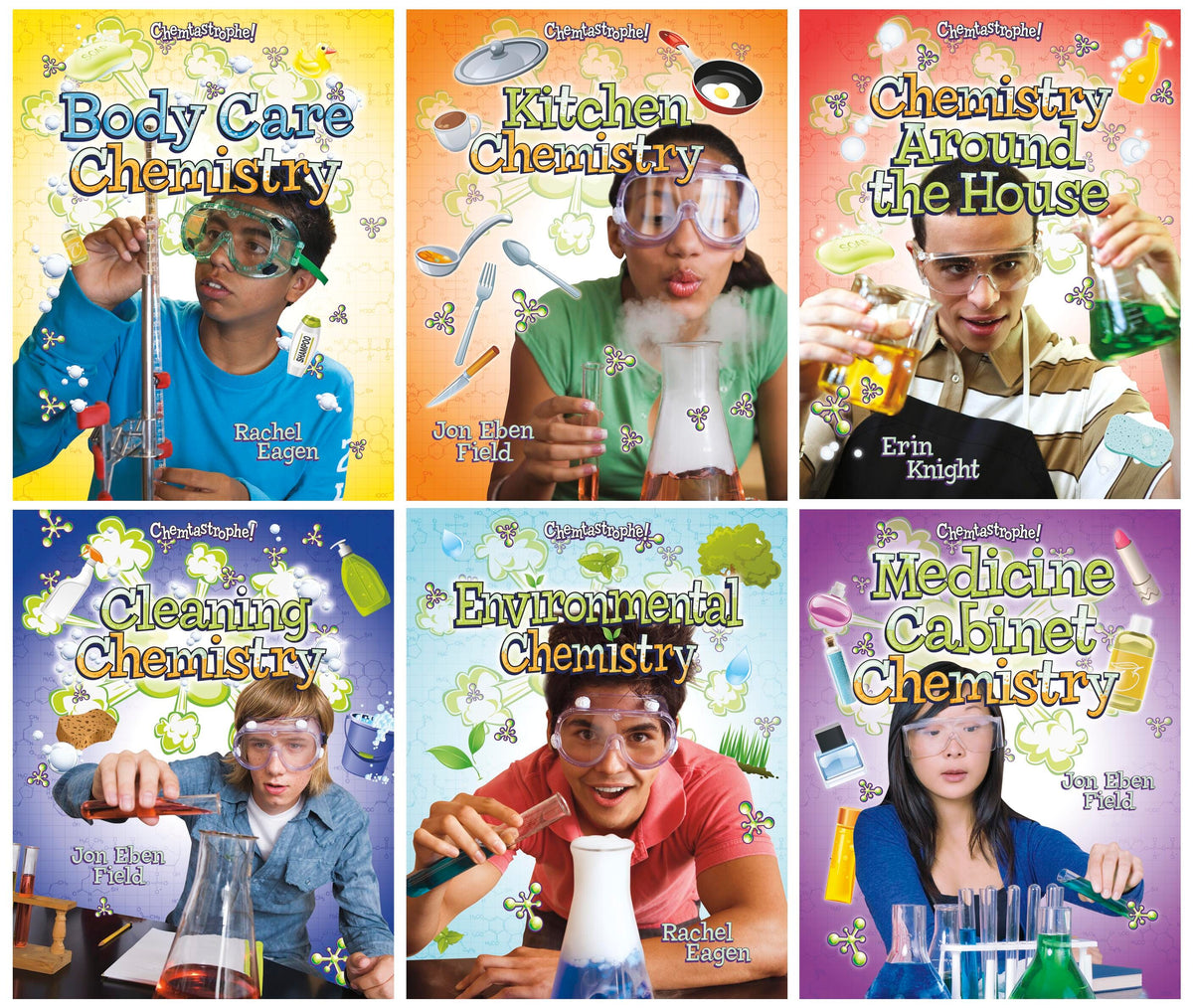 DISC-BOOK CHEMTASTROPHE SET OF 6