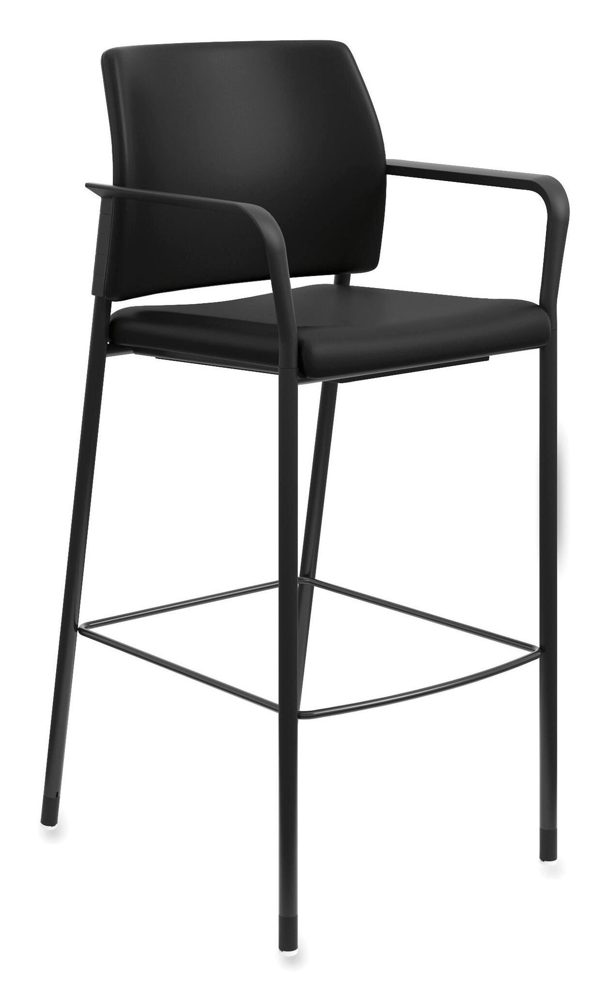 STOOL CAFE BLACK VINYL - HONSCS2FEUR10B