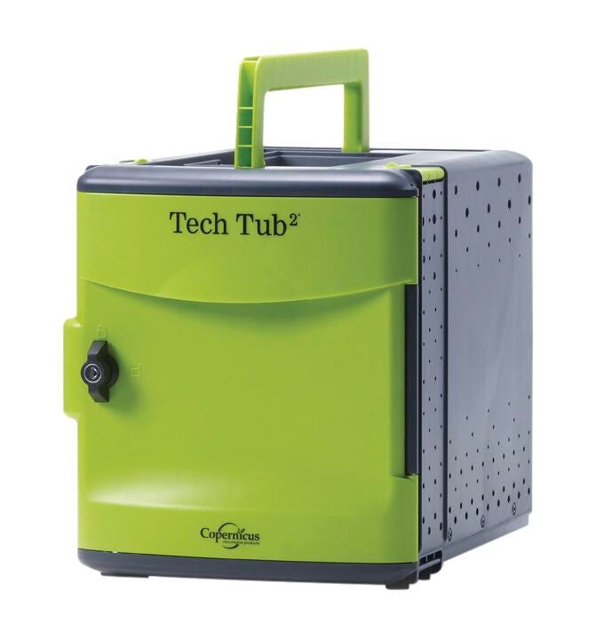 TECH TUB2 PREMIUM - HOLDS 6 DEVICES