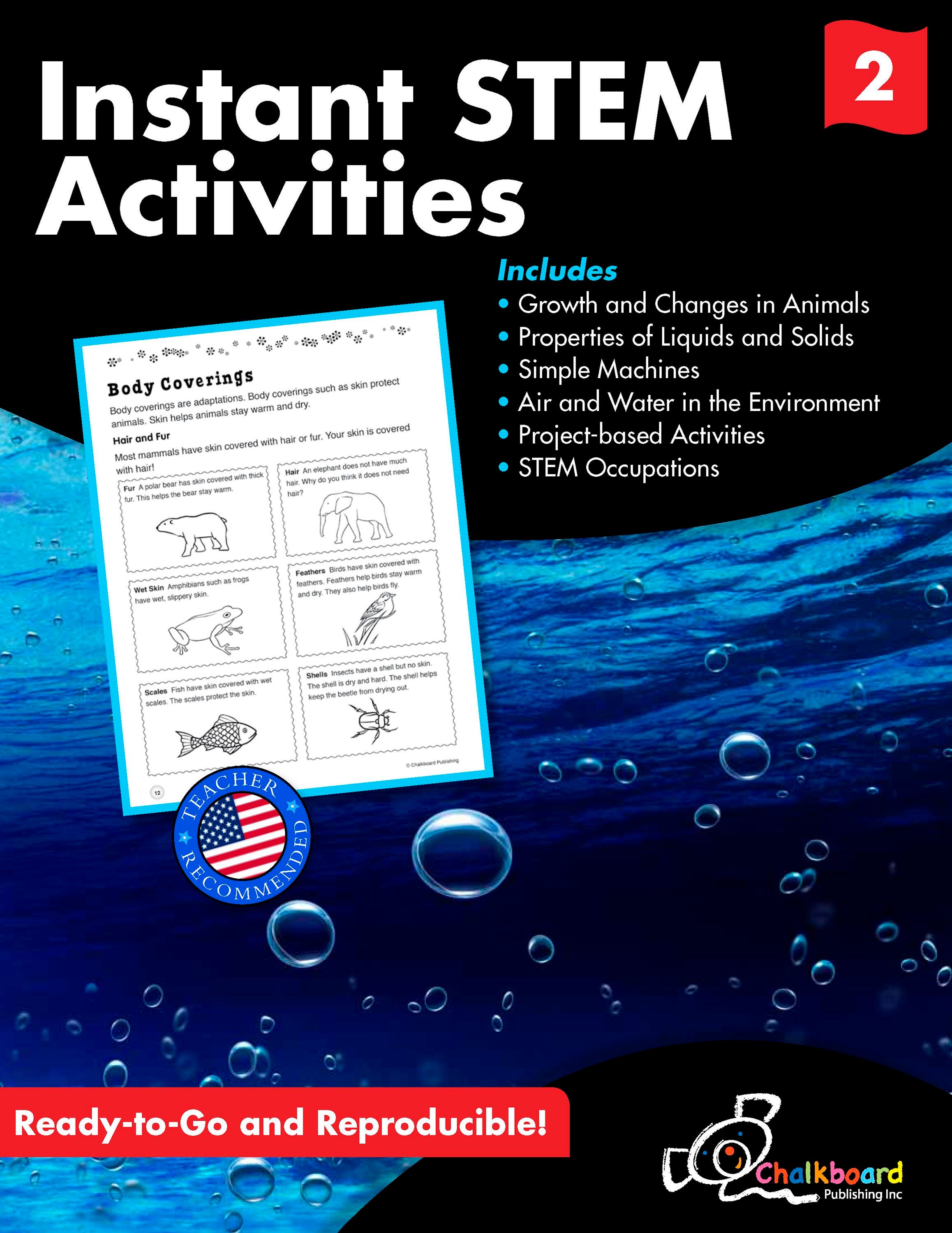 BOOK INSTANT STEM ACTIVITIES GRADE 2