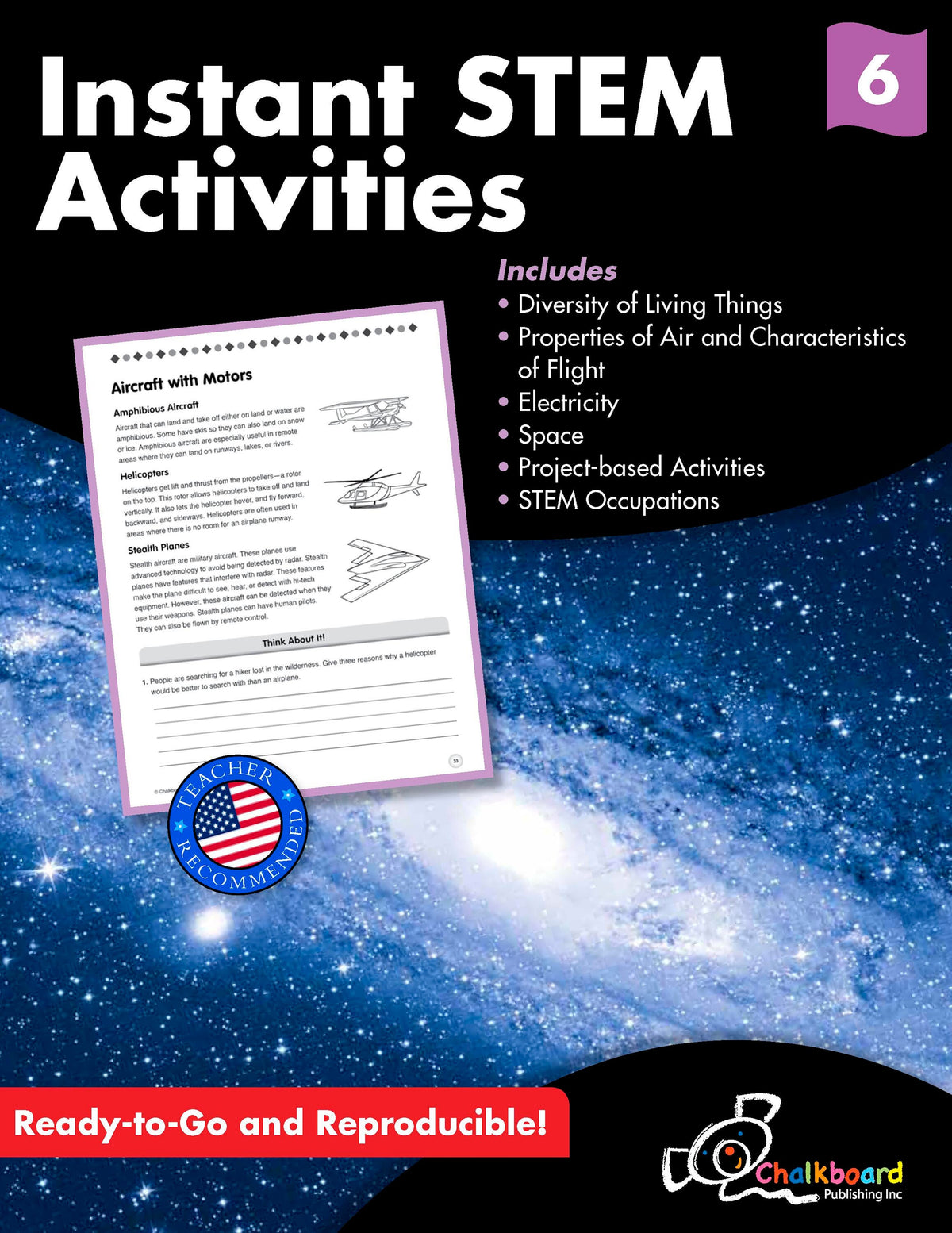 DISC-BOOK INSTANT STEM ACTIVITIES GRADE 6