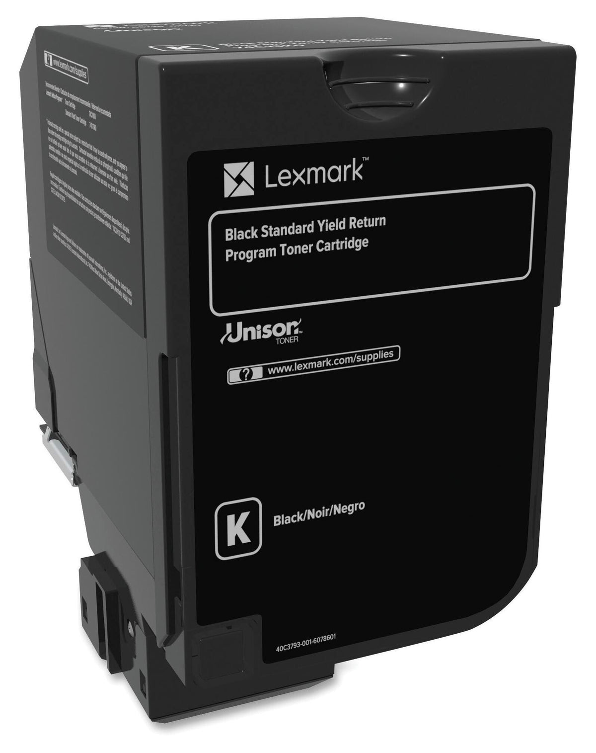 CARTRIDGE INK TONER LEXMARK LEX74C1SK0 BLACK