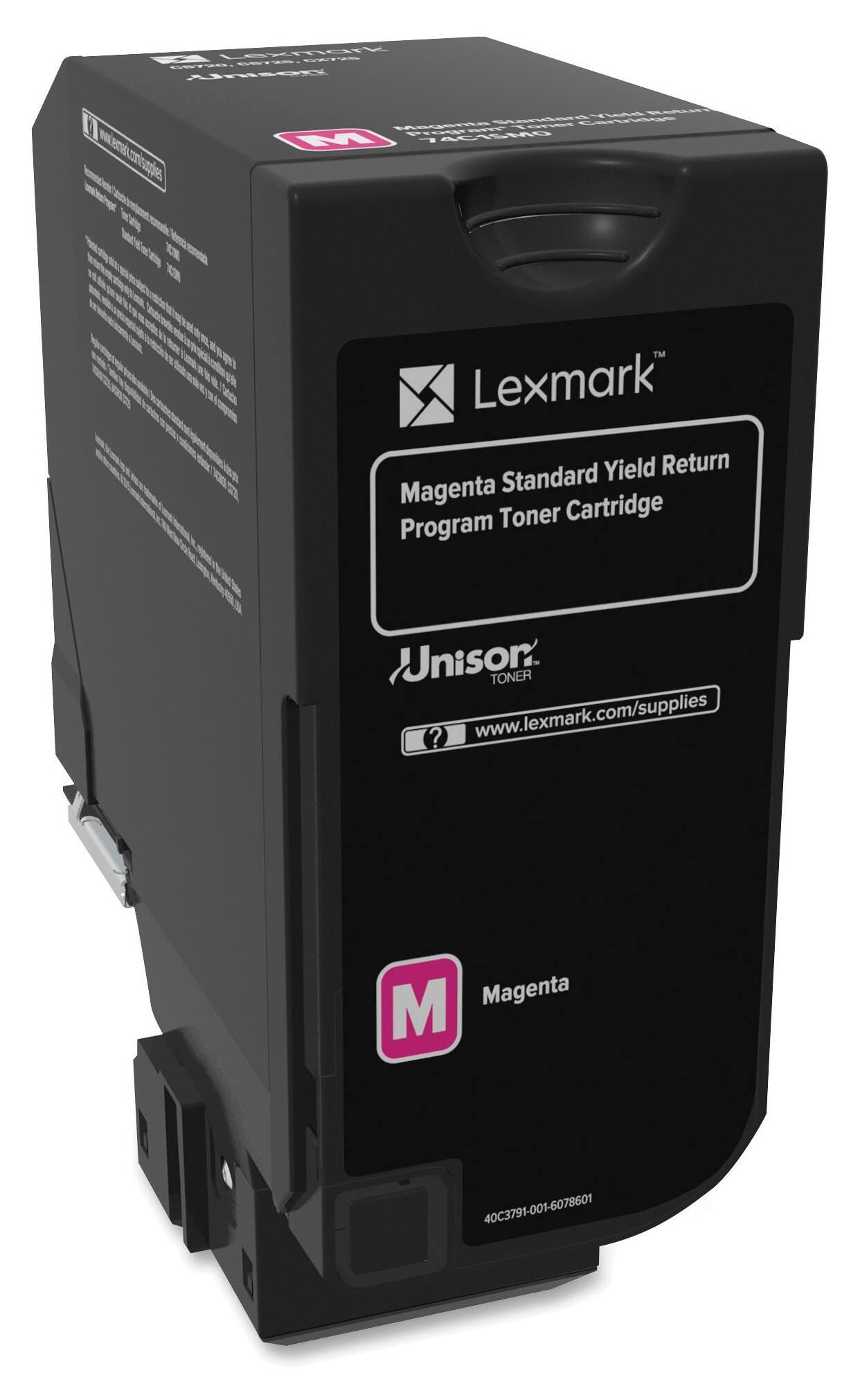 CARTRIDGE INK TONER LEXMARK LEX74C1SM0 MAGENTA