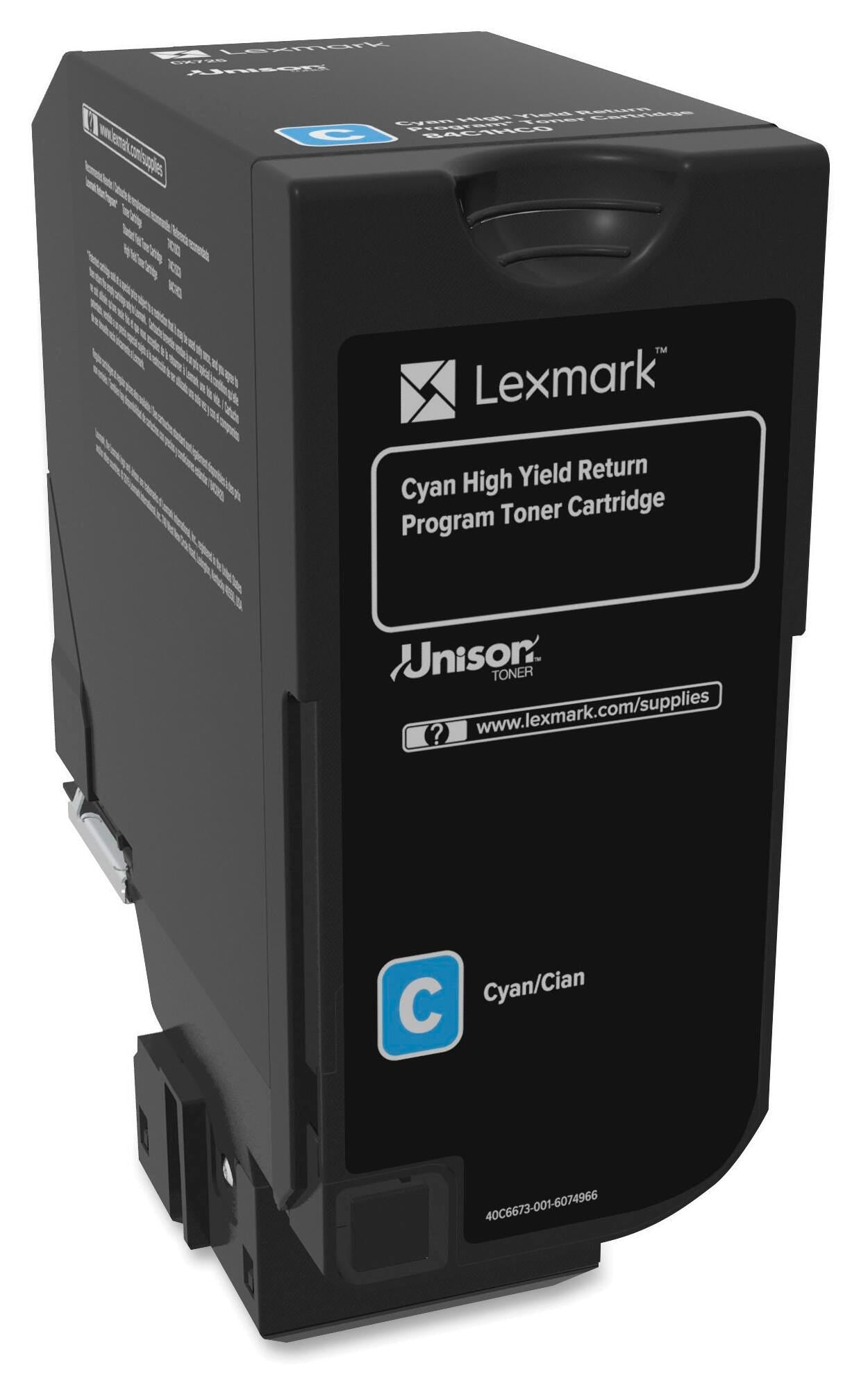 CARTRIDGE INK TONER LEXMARK LEX84C1HC0 CYAN