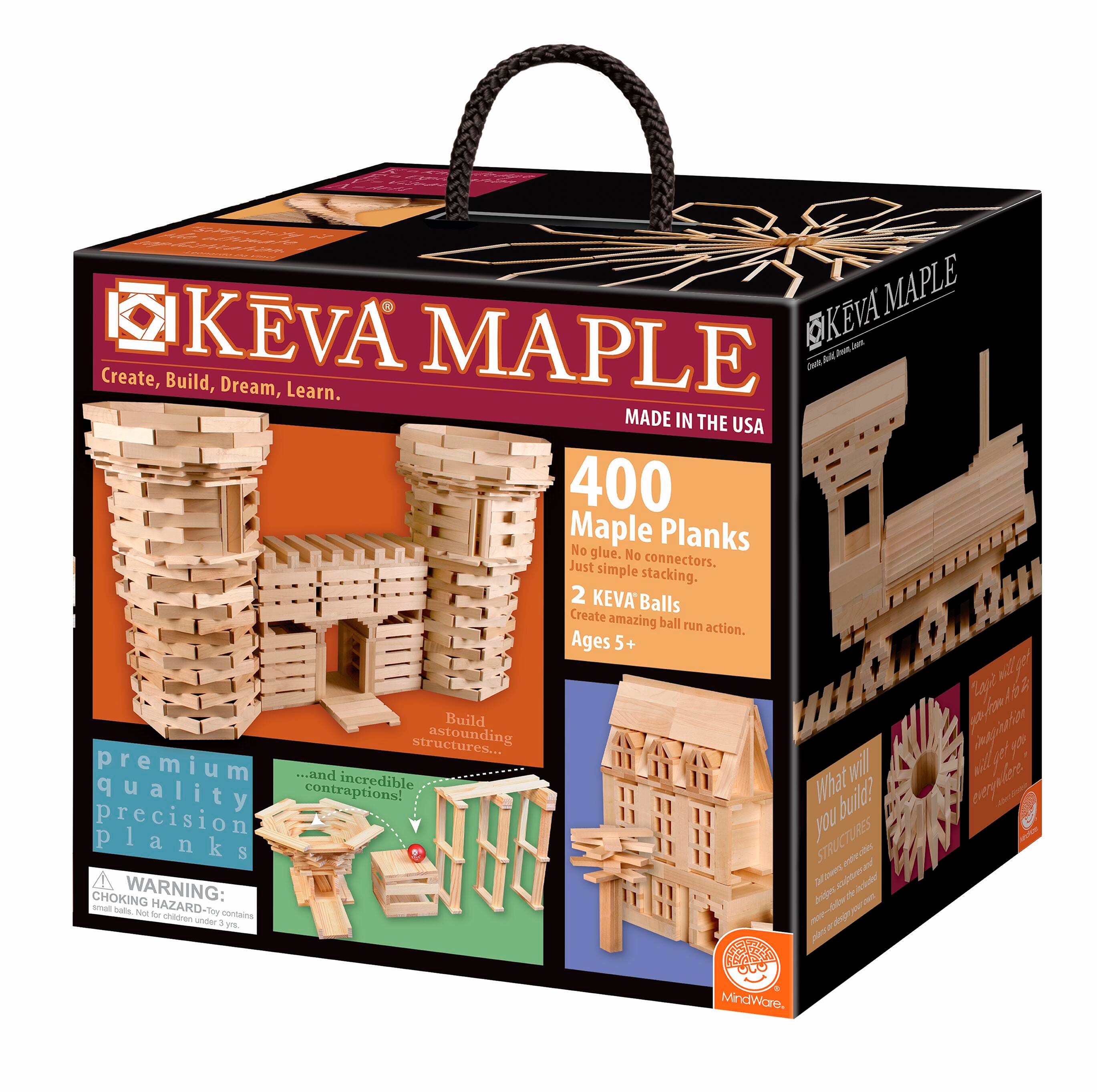 SET KEVA MAPLE PLANK 400 PCS