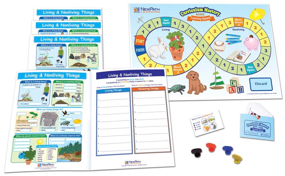 LC GRADE 1-2 LIVING + NONLIVING THINGS