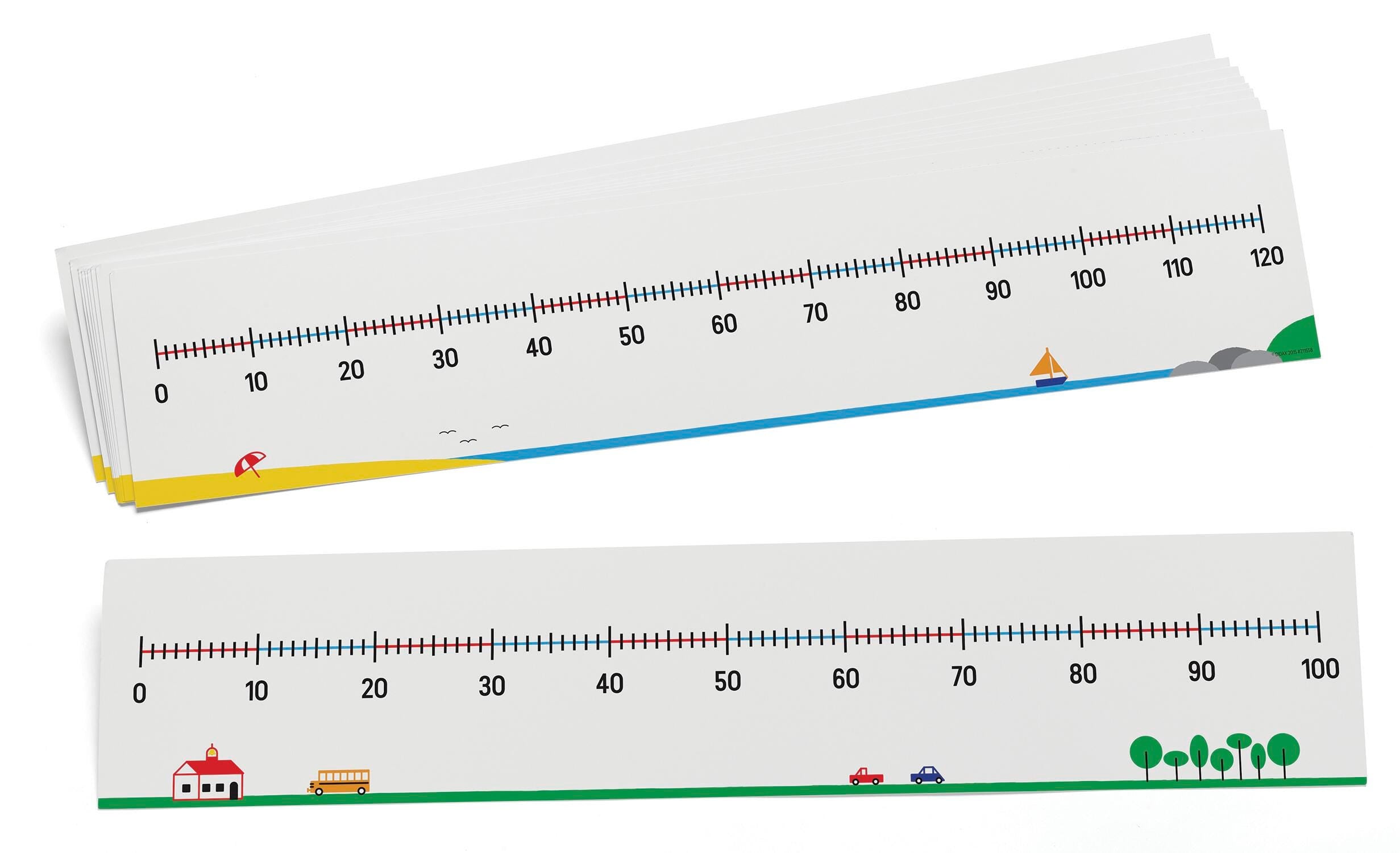 ADDITIONAL WRITE-ON WIPE OFF NUMBER LINES 0-100/0-120 SET OF 10
