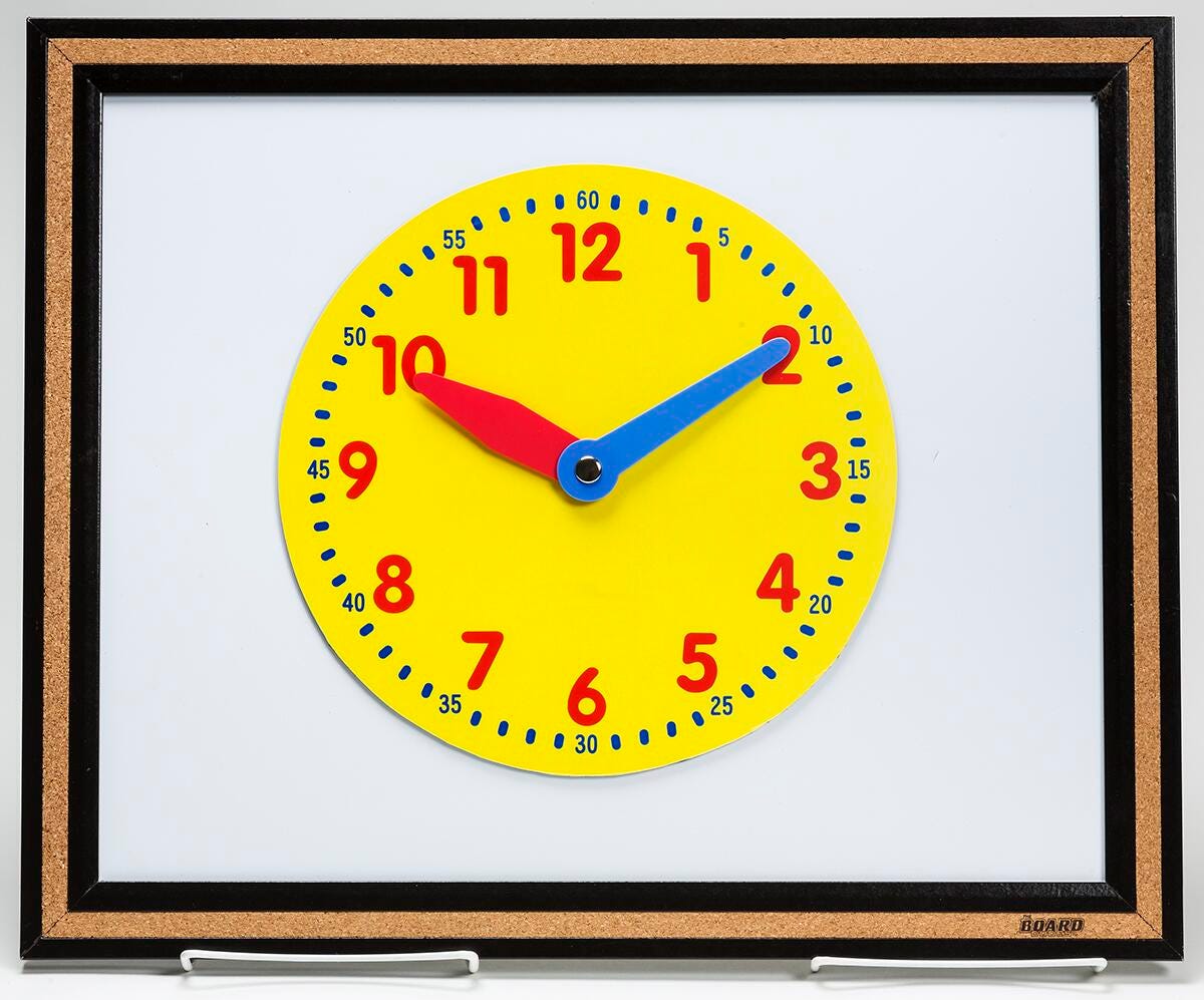 MAGNETIC DEMONSTRATION CLOCK