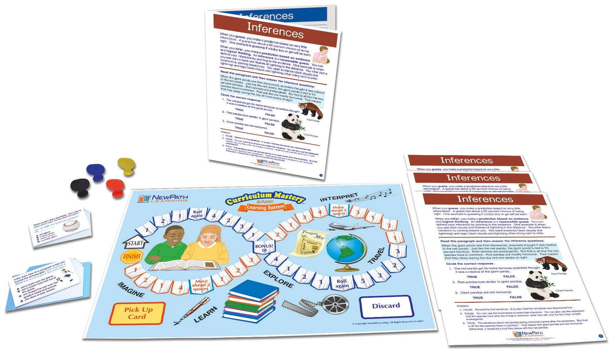 LEARNING CENTERS ELA/READING GR. 3-5 INFERENCES