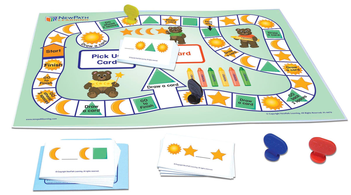 LEARNING CENTER GAMES PATTERNS AND SORTING