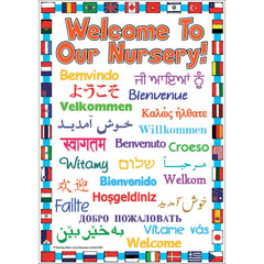 A2 Welcome To Our Nursery Sign