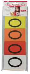 SENSATIONAL MATH PLACE VALUE CARDS 4-VALUE WHOLE NUMBERS PACK OF 40