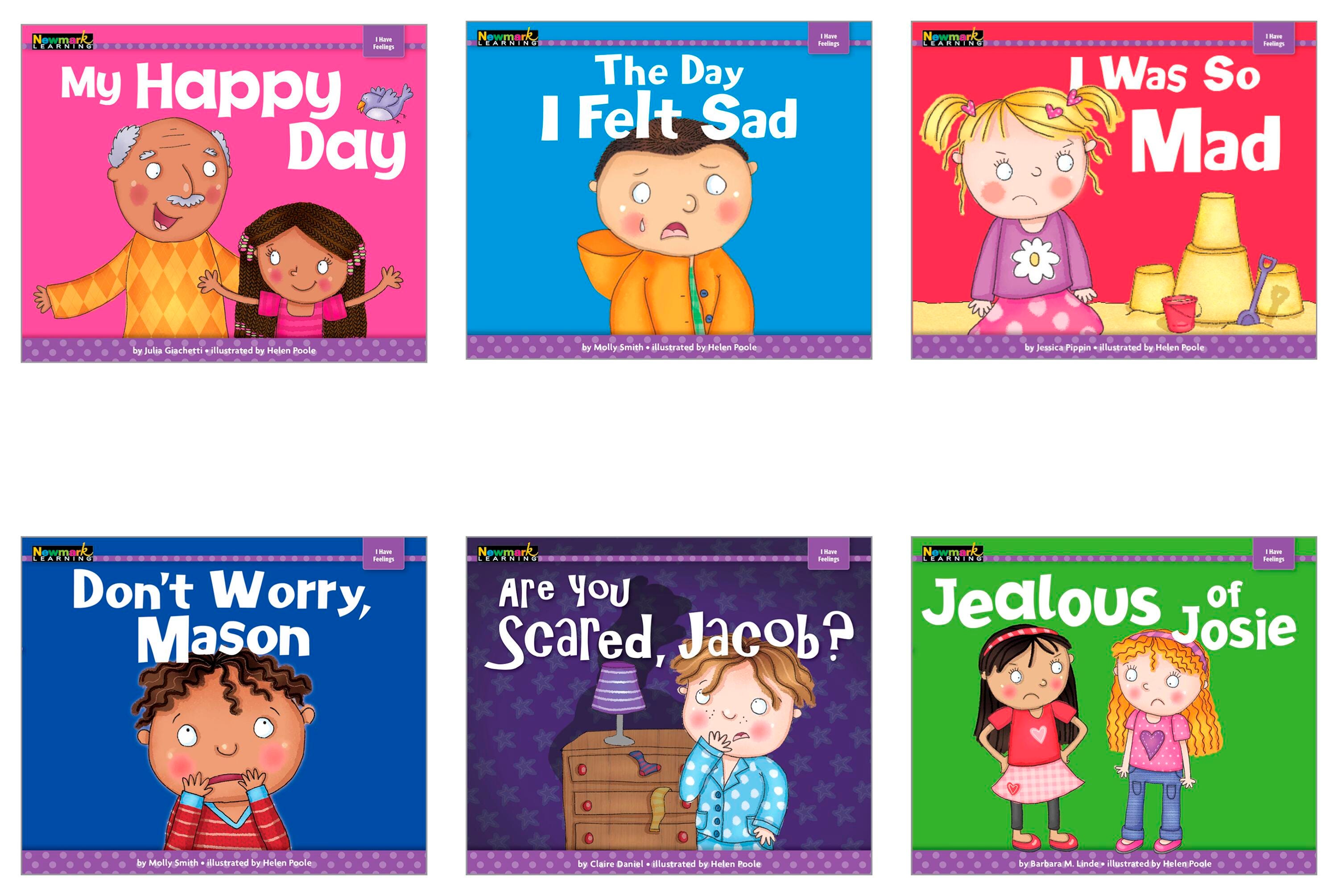 BOOKS I HAVE FEELINGS ENGLISH SET OF 6