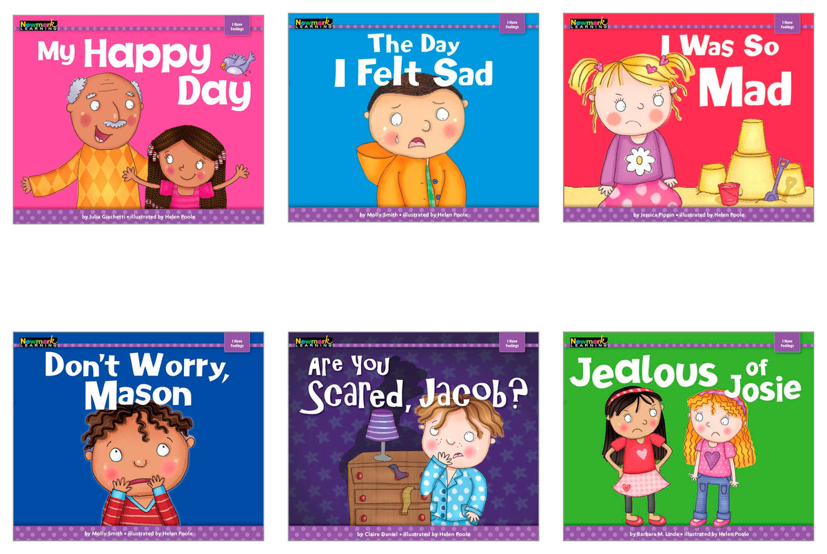 BOOKS I HAVE FEELINGS ENGLISH SET OF 6