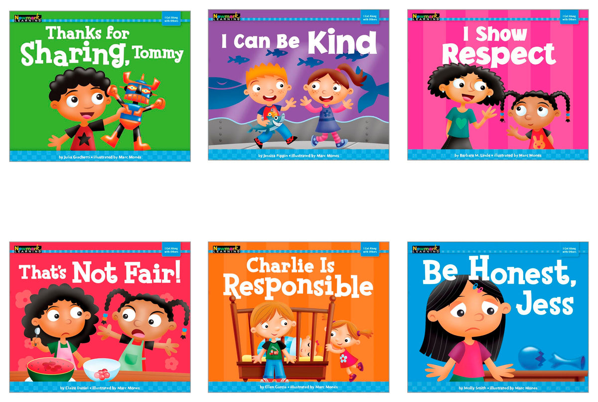 BOOKS I GET ALONG WITH OTHERS ENGLISH SET OF 6