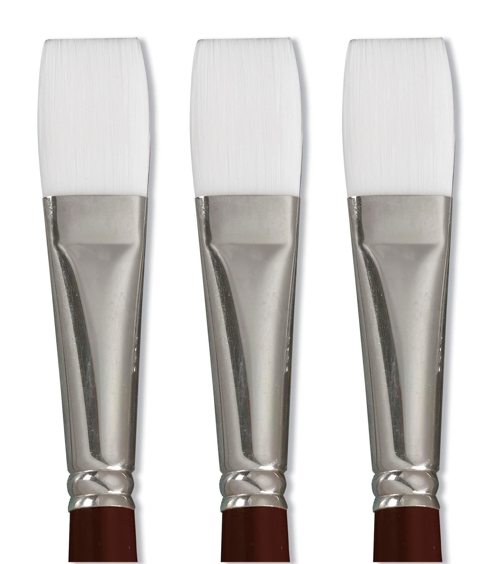 BRUSH OPTIMUM WHT TKLN LH BRT SZ 8 - SAX PACK OF 3