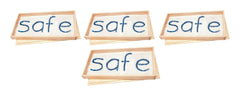 WORD FORMATION SAND TRAYS SET OF 4