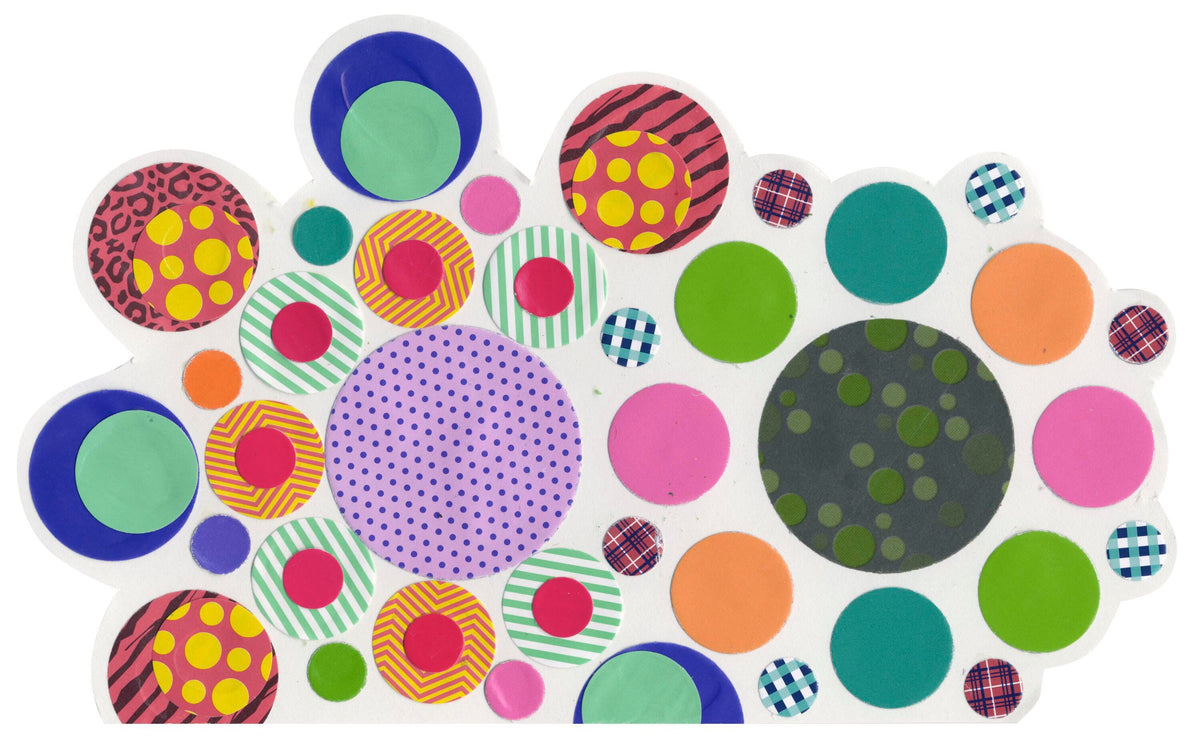 PAPER POPS COLLAGE CIRCLES 2 IN PACK OF 1500