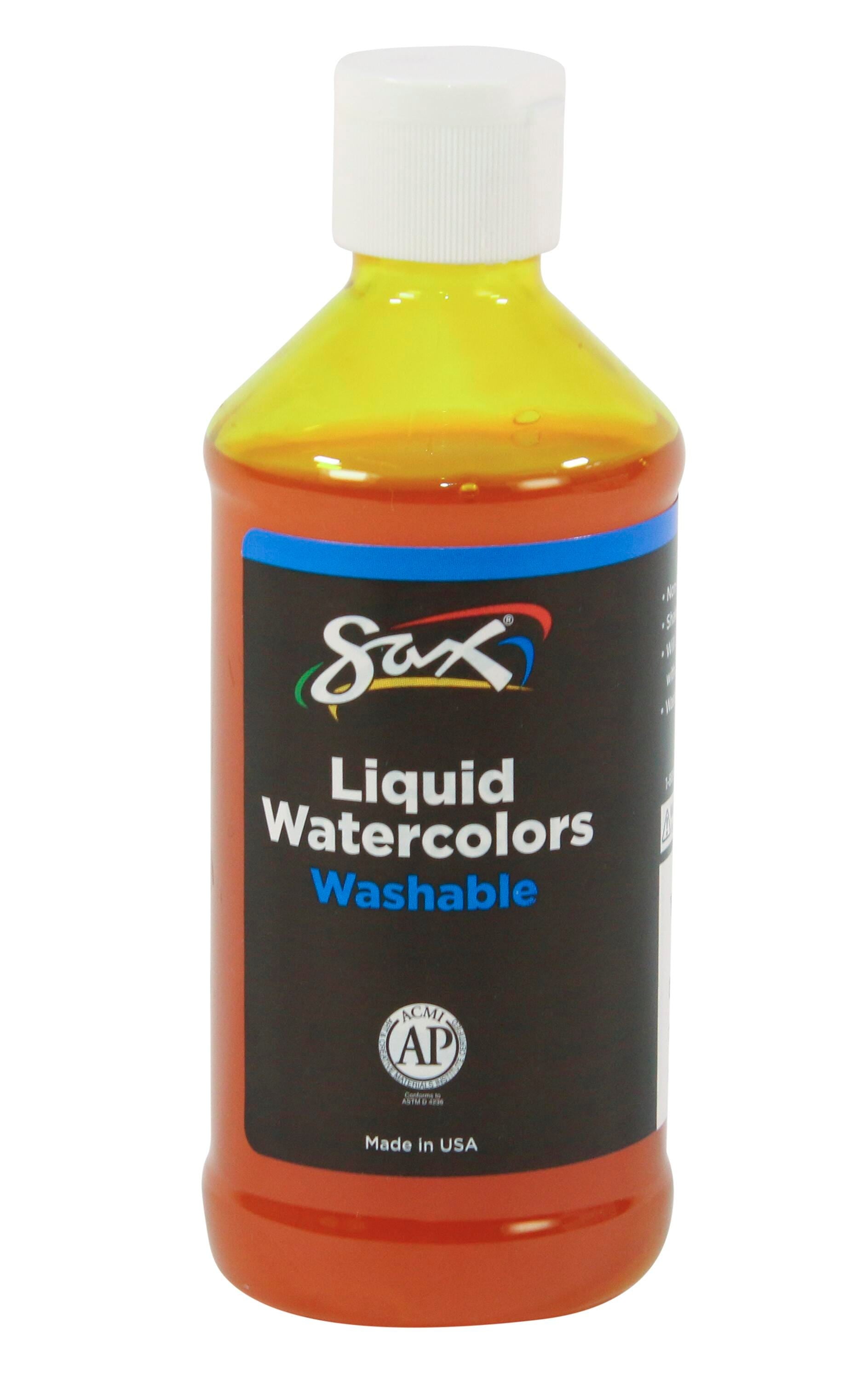 PAINT WATERCOLOR LIQUID SAX YELLOW 8OZ