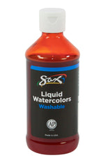 PAINT WATERCOLOR LIQUID SAX ORANGE 8OZ