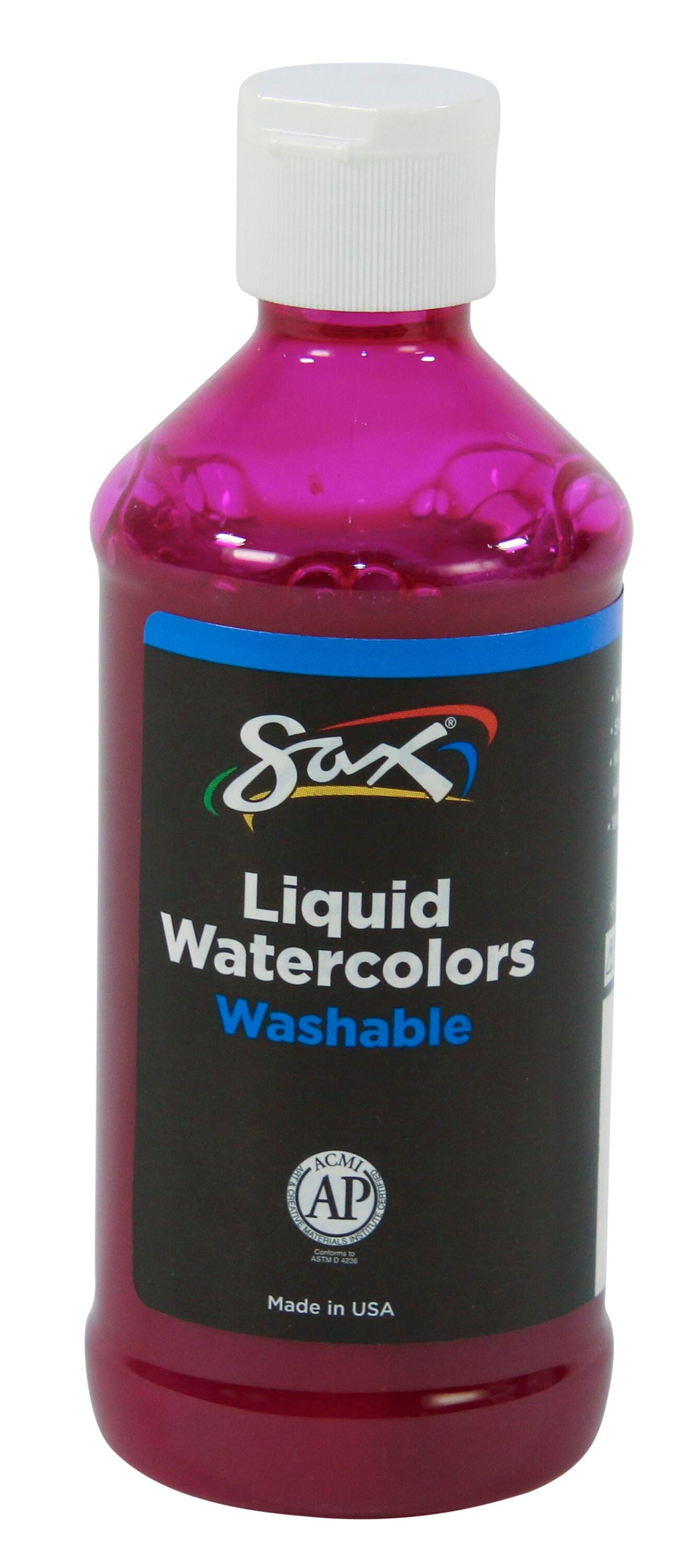 PAINT WATERCOLOR LIQUID SAX MAGENTA 8OZ