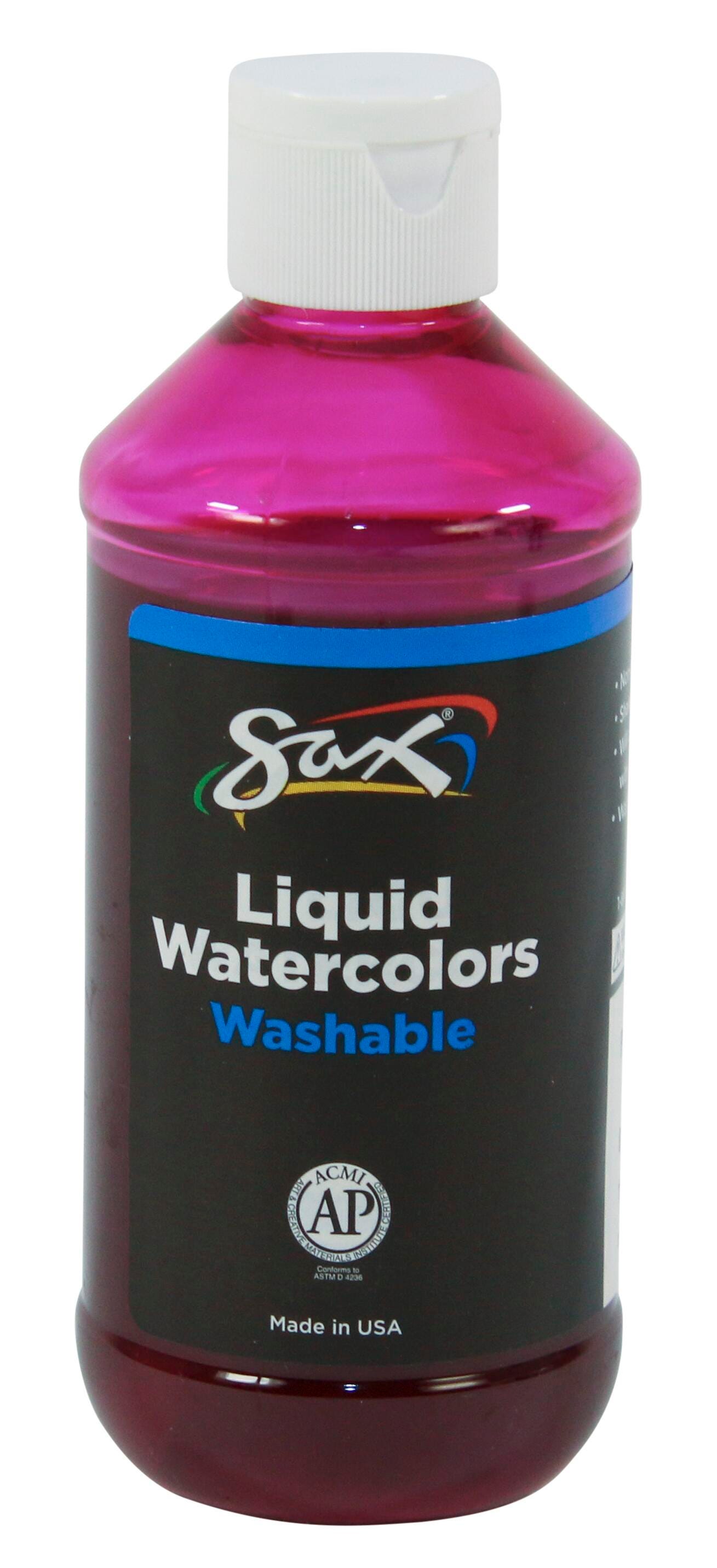 PAINT WATERCOLOR LIQUID SAX PINK 8OZ