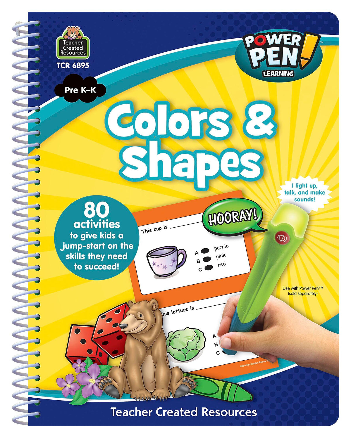 POWER PEN - COLORS AND SHAPES GR. PREK-K