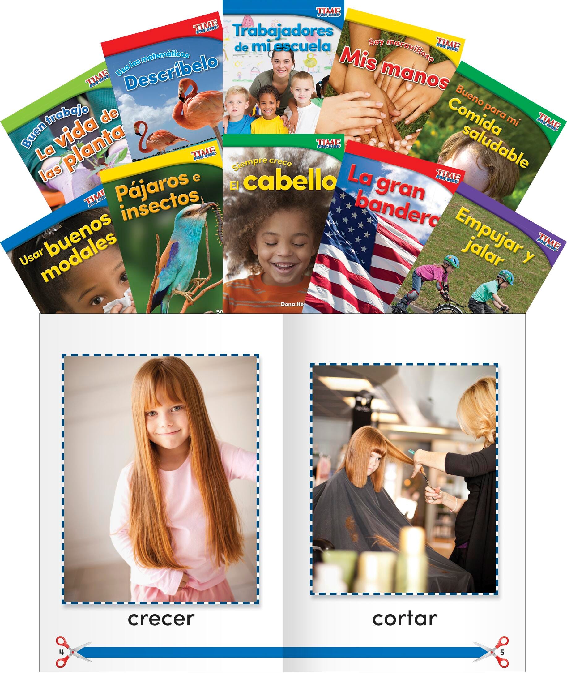 BOOKS TIME FOR KIDS INFORMATIONAL TEXT GR K SPNSH SET 1 SET OF 10